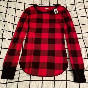 Old Navy women’s long sleeve waffle knit top size XS NWT